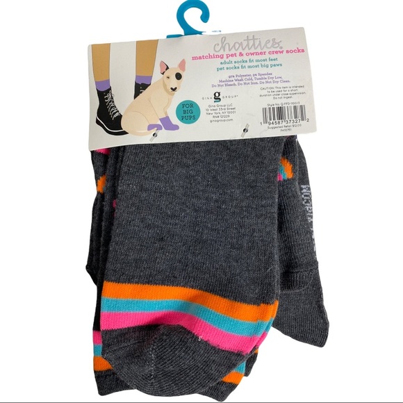 NWT Matching Adult Sock Set For Pet & Owner - Picture 8 of 11